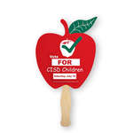 Apple Shaped Thrifty Hand Fan