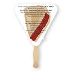 Triangle Shaped Thrifty Hand Fan