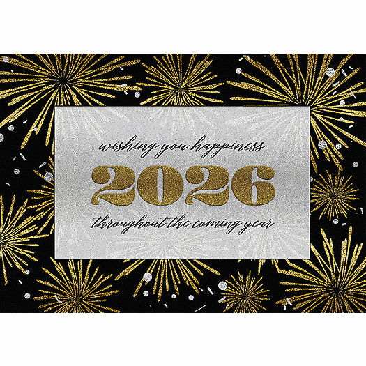 Glitter of Happiness Holiday Cards