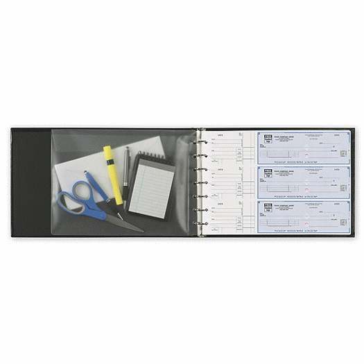 Vinyl Pocket Organizer for 7 Ring Binders