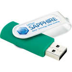 Domeable Rotate Flash Drive 1GB