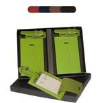 Leeman Marquis Rectangular Luggage Tag/Spotter Set