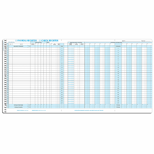 Payroll/Disbursement Journal