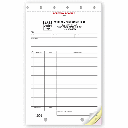 Delivery Receipt