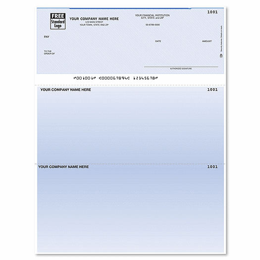 Laser Top Checks, Compatible with ACCPAC