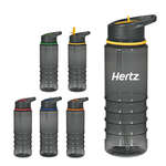 24 Oz. Gripper Bottle with Straw