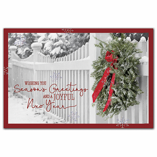 Garden Gate Holiday Postcards