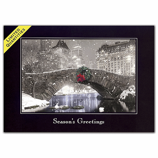 Cityscape Holiday Cards