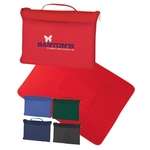 Fleece Travel Blanket - Silk Screen