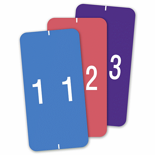 End Tab Numeric Labels