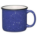 15 Oz Campfire Mug - Cobalt/Orange