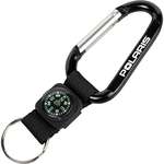 Carabiner with Compass Key Tag
