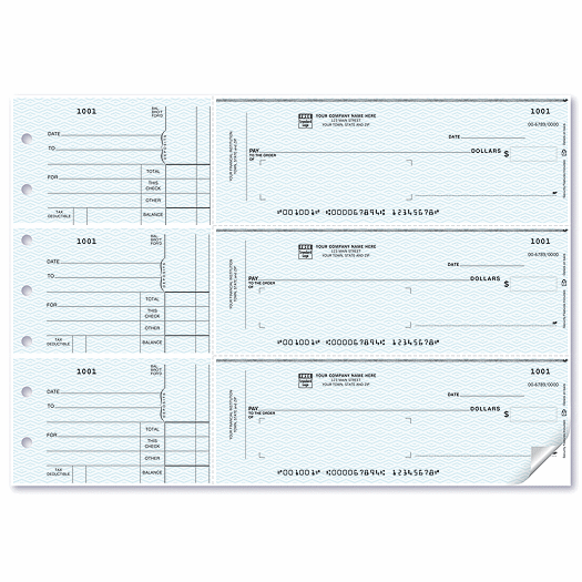 3-On-A-Page Window Envelope Check