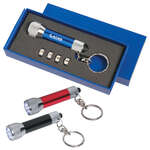 Aluminum Flashlight Key Chain