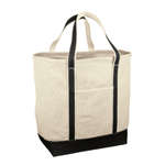 Red House Medium Heavyweight Canvas Tote - Dark/All