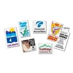 Clear Polyester Decal - 18 to 28 Sq. In.