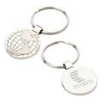 Globe Design Keyring