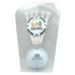 1 Ball 5 Tee Clam with Poker Chip Ball Marker