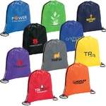 Solid Drawstring Sport Bag
