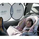 Round Pivoting Car Sun Shade - Side Window