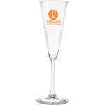 6.5 oz. Vine Trumpet Flute Champagne Glass