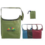 RPET Fold-Away Sling Bag - Full Color Digital