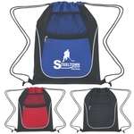 Drawstring Sports Pack with Dual Pockets
