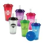 Flip Top Freedom Acrylic Tumbler - 18 oz.