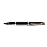 Waterman Expert Rollerball Pen - Black with Gold Trim