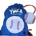 Baseball Morph Sac Drawstring Bag