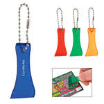 Lottery Scratcher With Bead Chain