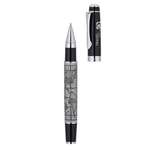 Etched World Map Bettoni Rollerball Pen