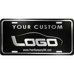 Spot Color Embossed Aluminum License Plate