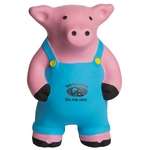 Farmer Pig Squeezie Stress Reliever
