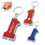 #1 Shape LED Key Chain