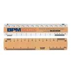 6" Architectural Double Bevel Ruler