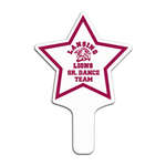 Star Shaped Plastic Hand Fan