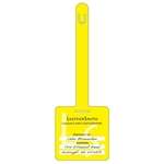 Square Plastic Write-On Tag