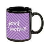 11 oz Black Full Color Sublimation Mug