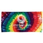 Tie Dye Beach Towel