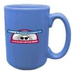 15 oz. Vitrified El Grande Mug - Colors