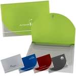 Color Flap Translucent Document Holder