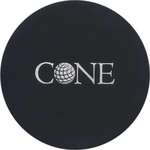 Round Cowhide Leather Coaster