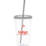 Glacier 20 oz. Tumbler with Straw