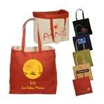 Reversible Jute/Cotton Tote