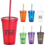 Iceberg 16 oz. Tumbler with Straw