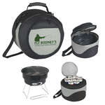 Portable Bbq Grill And Kooler - Silk Screen