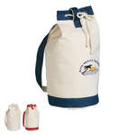 Heavy Canvas Cotton Boat Tote - Embroidered