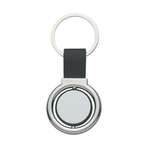 Circular Metal Spinner Key Tag