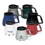 16 oz. Low Rider Mug with Special Rubber Grip Base and Slider Lid